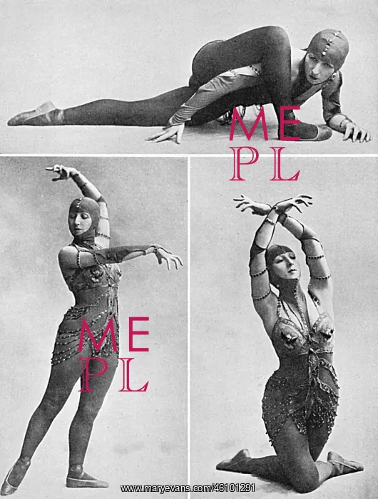 : Mado Minty in the Spider Dance, 1916 : Mado Minty in the Spider Dance, 1916