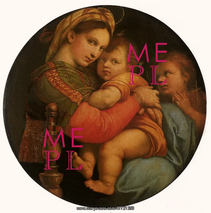  : Madonna of the Chair, by Raphael