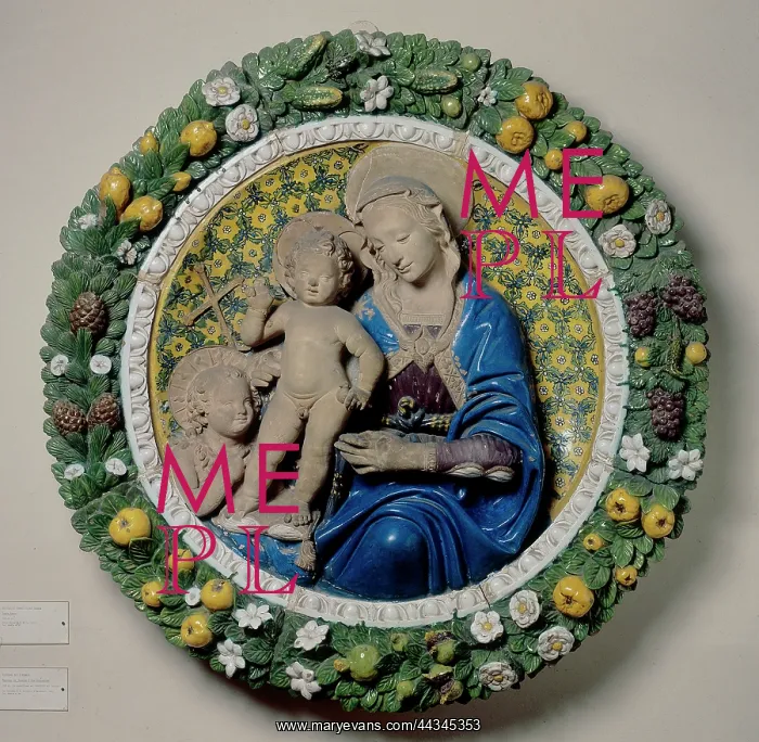 : Madonna and Child with the : Madonna and Child with the