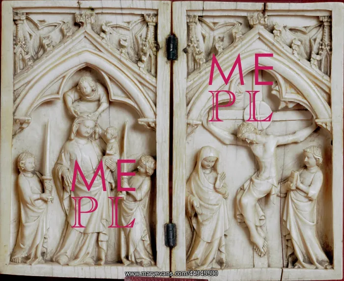 : Madonna and Child and the : Madonna and Child and the