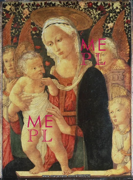 : The Madonna and Child with Angels : The Madonna and Child with Angels