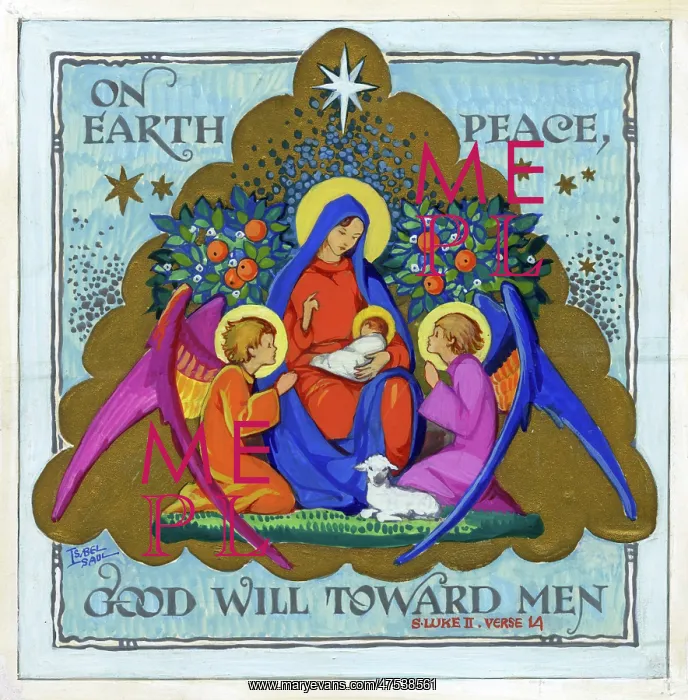 : Madonna and Child with Angels : Madonna and Child with Angels