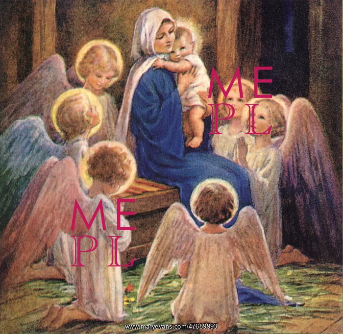: Madonna, Child, Angels : Madonna, Child, Angels