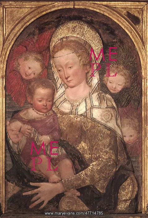  : Madonna and Child with Angels