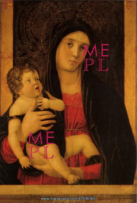  : Madonna and Child, by Bellini