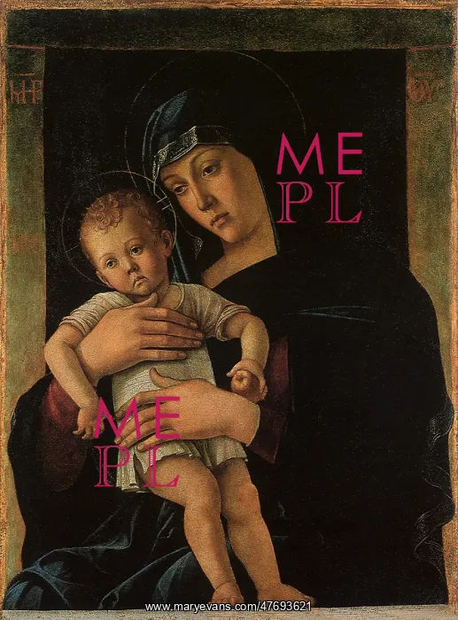 : Madonna and Child, by Bellini