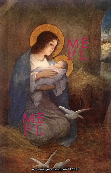  : Madonna, Child, Doves