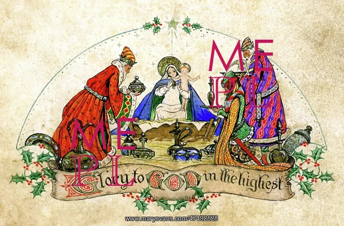 : Madonna and Child with the Three Kings : Madonna and Child with the Three Kings