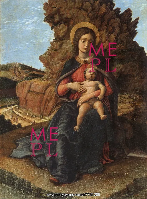  : Madonna and Child, by Mantegna
