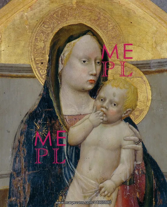 : Madonna and Child by Masaccio : Madonna and Child by Masaccio