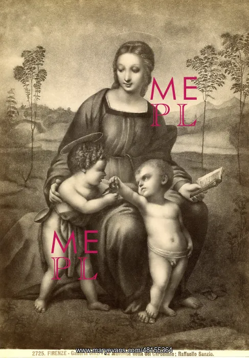 : Madonna and Child, after Raphael : Madonna and Child, after Raphael
