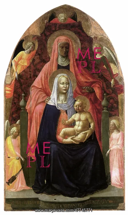 : Madonna and Child with Saint Anne : Madonna and Child with Saint Anne