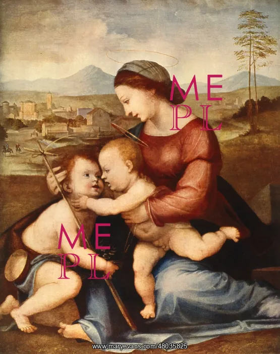 : Madonna and Child with Saint John : Madonna and Child with Saint John