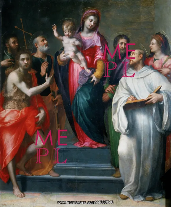 : Madonna and Child with Saints : Madonna and Child with Saints