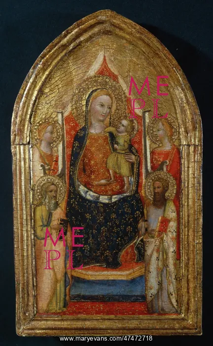 : Madonna and Child with Saints : Madonna and Child with Saints