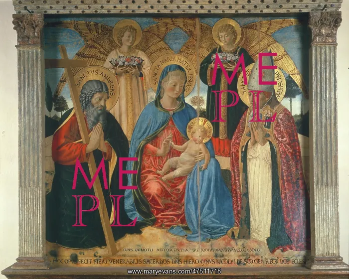 : Madonna and Child with Saints : Madonna and Child with Saints