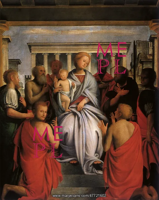  : Madonna and Child with Eight Saints