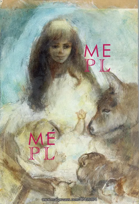  : Madonna and Child with sheep and ass