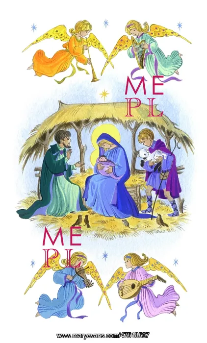 : Madonna and Child with two shepherds : Madonna and Child with two shepherds