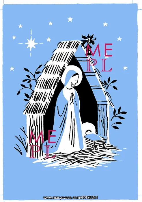 : Madonna and Child in the stable