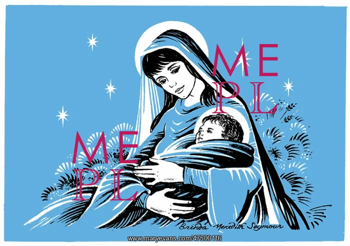  : Madonna and Child with star