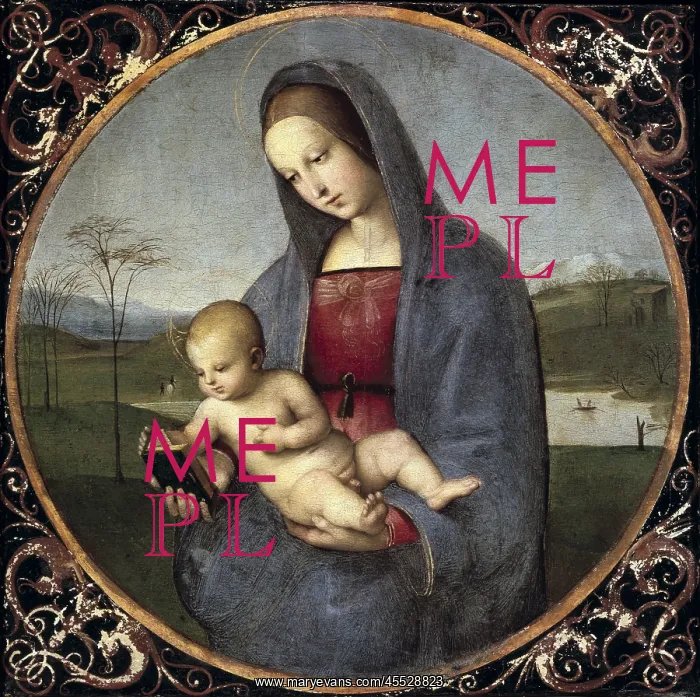 : Madonna Conestabile, by Raphael : Madonna Conestabile, by Raphael