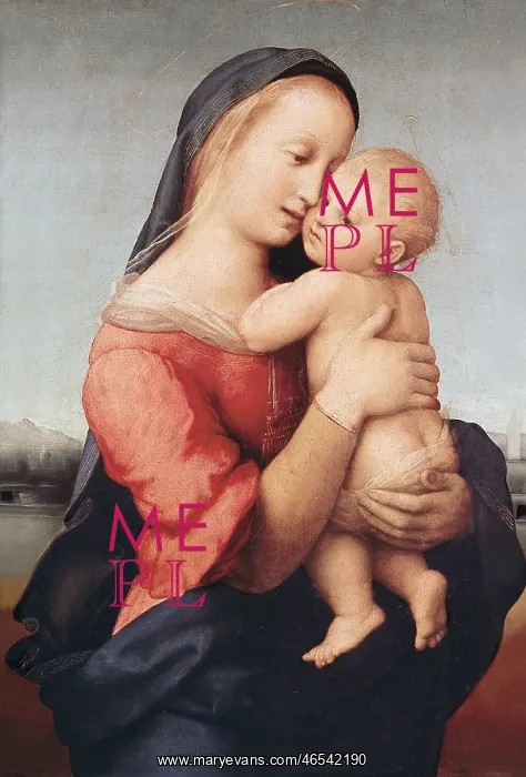 : Madonna della Tempi, by Raphael : Madonna della Tempi, by Raphael