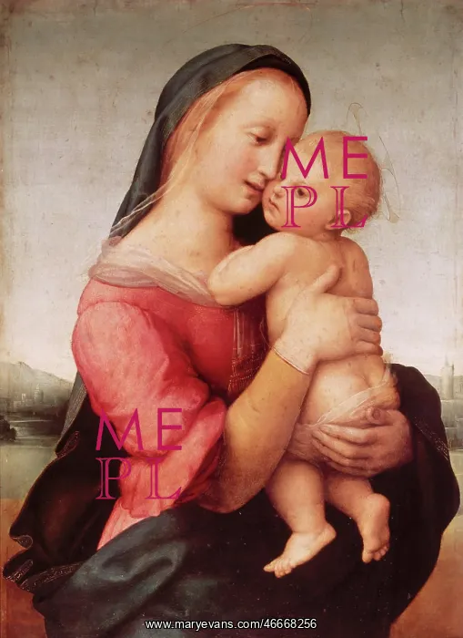 : Madonna della Tempi, by Raphael : Madonna della Tempi, by Raphael