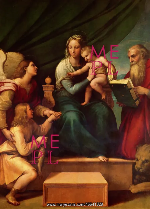 : Madonna of the Fish, by Raphael : Madonna of the Fish, by Raphael