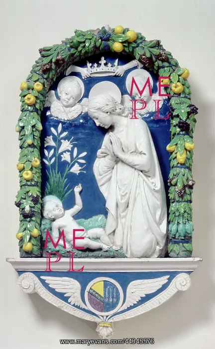  : Madonna of the Lilies: work