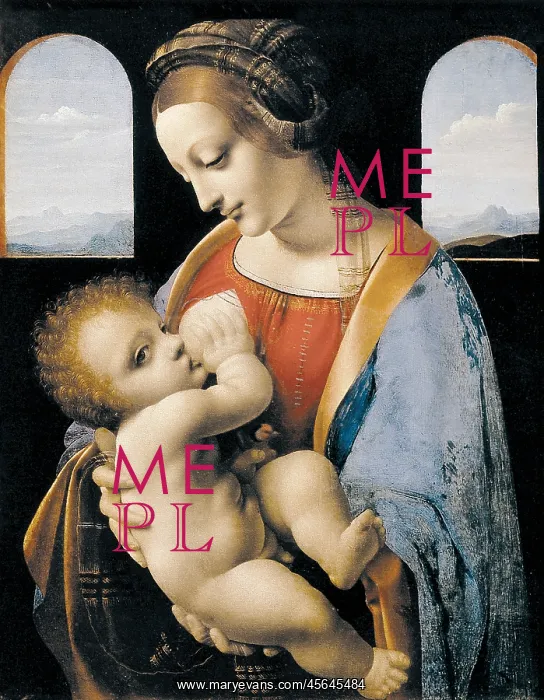 : Madonna Litta, Leonardo da Vinci (attributed) : Madonna Litta, Leonardo da Vinci (attributed)