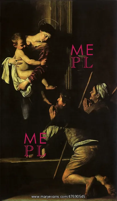 : The Madonna of Loreto, by Caravaggio : The Madonna of Loreto, by Caravaggio