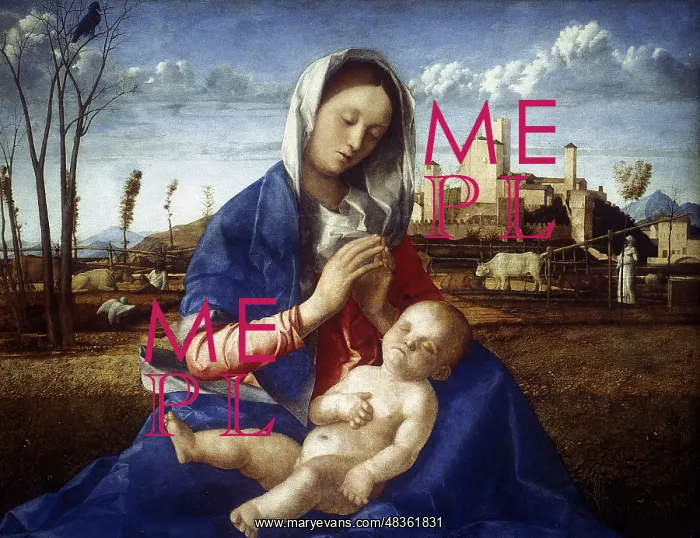 : The Madonna of the Meadow, circa 1500. Giovanni : The Madonna of the Meadow, circa 1500. Giovanni