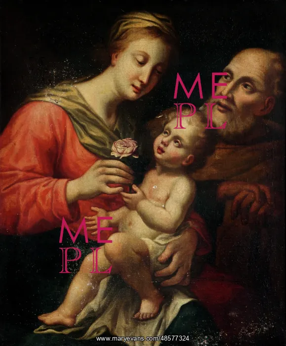 : Madonna of the Rose, after Raphael : Madonna of the Rose, after Raphael