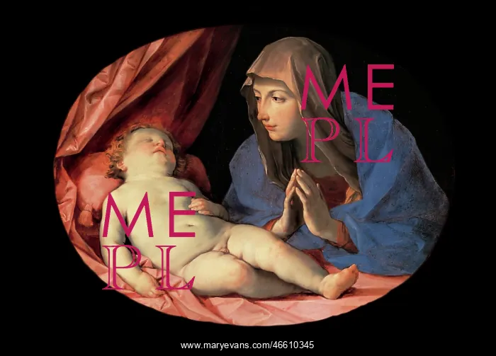 : Madonna and Sleeping Child, by Guido Reni : Madonna and Sleeping Child, by Guido Reni