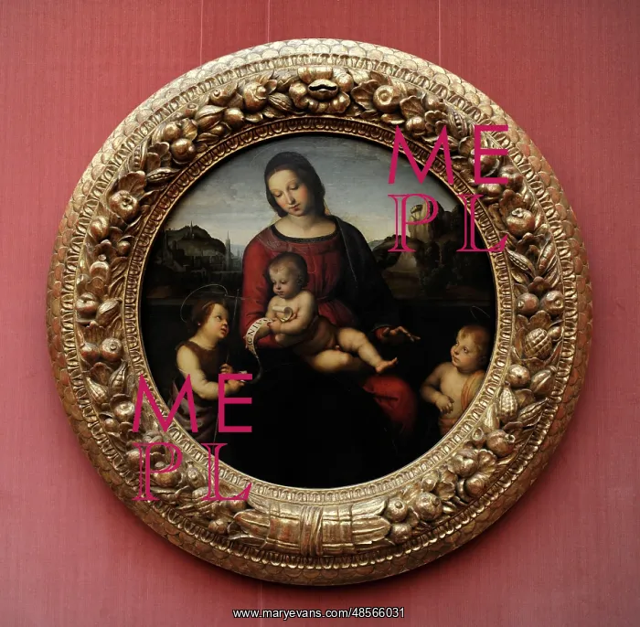 : Madonna Terranuova, by Raphael : Madonna Terranuova, by Raphael