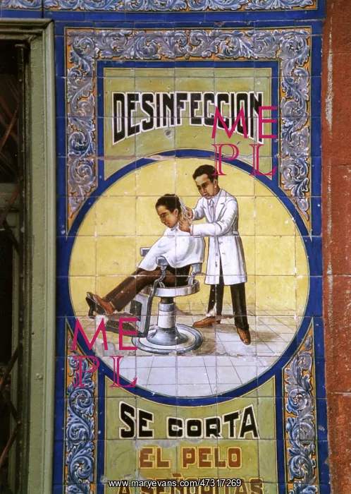 : MADRID BARBER 2 / 5 1987 : MADRID BARBER 2 / 5 1987