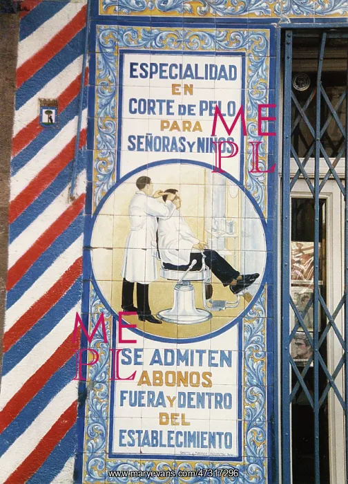 : MADRID BARBER 4 / 5 1987 : MADRID BARBER 4 / 5 1987