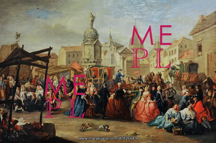 : The Madrid Fair in la Cebada Square, 1770-1780 : The Madrid Fair in la Cebada Square, 1770-1780