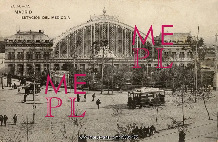 : Madrid, Spain - Atocha railway station : Madrid, Spain - Atocha railway station