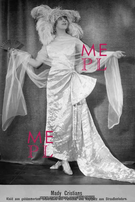 : Mady Christians, 1922 : Mady Christians, 1922