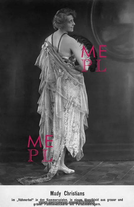 : Mady Christians in the Kammerspiele, 1921 : Mady Christians in the Kammerspiele, 1921