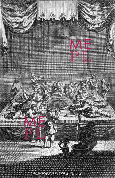 : Maecenas at a banquet with Nasidienus : Maecenas at a banquet with Nasidienus