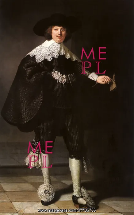 : Maerten Soolmans, by Rembrandt : Maerten Soolmans, by Rembrandt