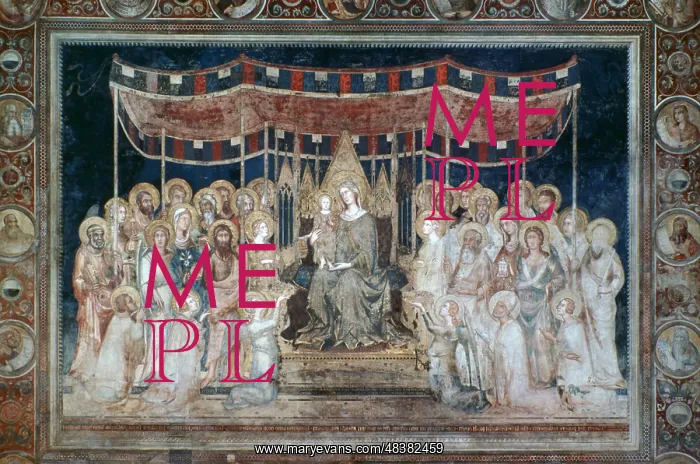 : Maesta Artist: Simone Martini : Maesta Artist: Simone Martini
