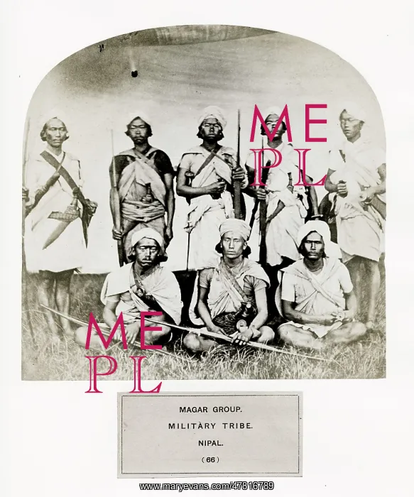: Magar Group, military tribe, Nepal : Magar Group, military tribe, Nepal
