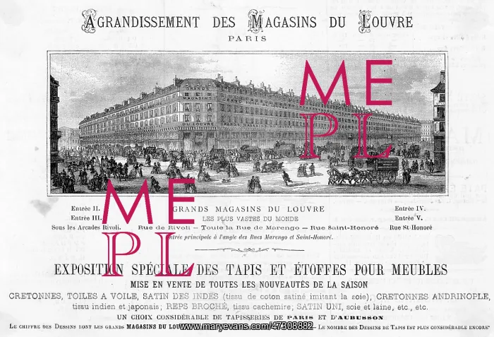  : MAGASINS DU LOUVRE