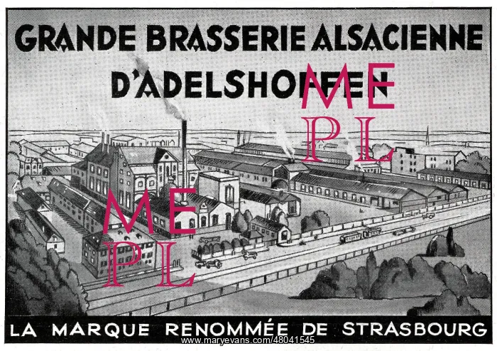 : Magazine Advertisement for Adelshoffen brewery : Magazine Advertisement for Adelshoffen brewery
