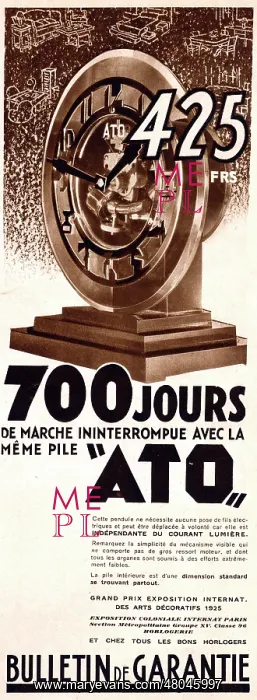 : Magazine Advertisement for ATO batteries : Magazine Advertisement for ATO batteries