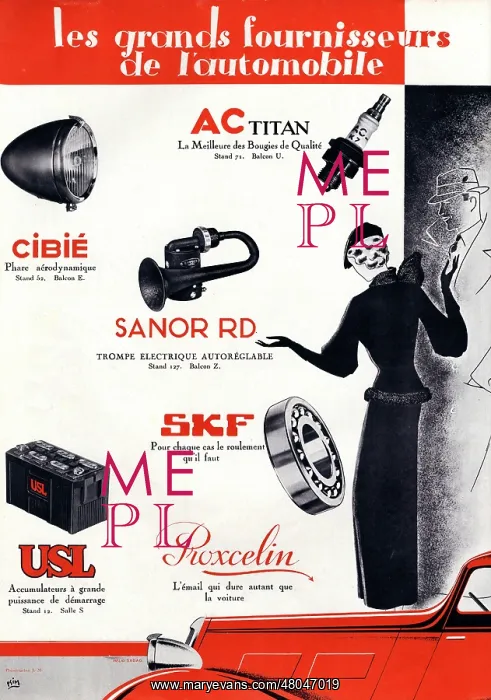 : Magazine Advertisement for car part suppliers : Magazine Advertisement for car part suppliers